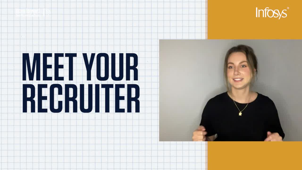 #MeetYourInfyRecruiter Amanda from the Australia HR team!