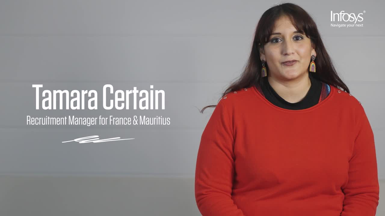 #MeetYourRecruiter Tamara from Infosys’ France HR team